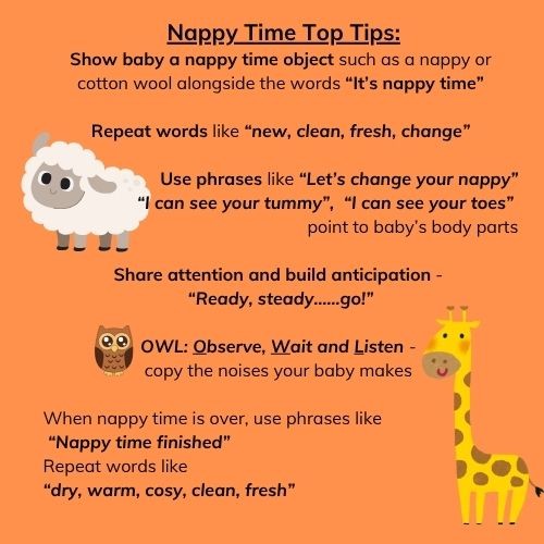 Nappy time top tips